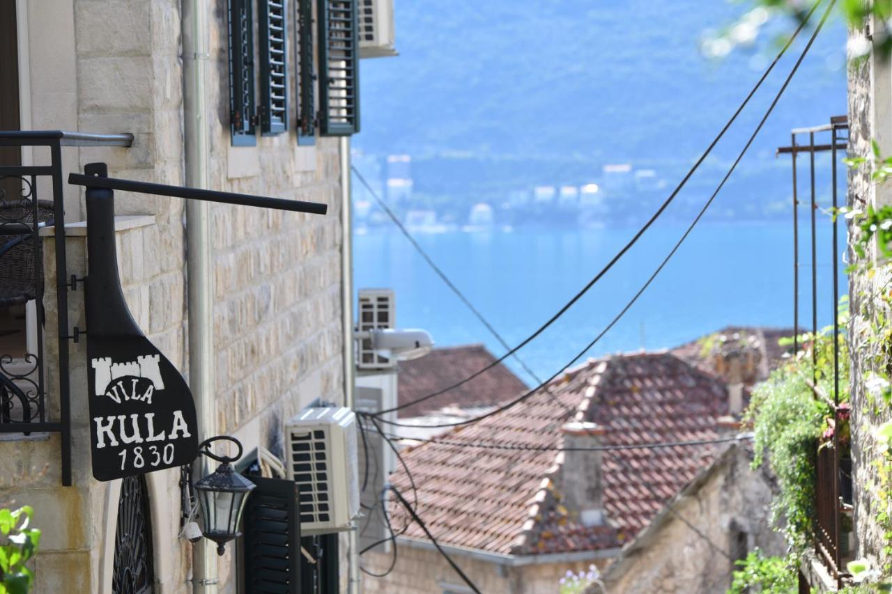 Vila Kula 1830 Apartments Herceg Novi Exteriér fotografie