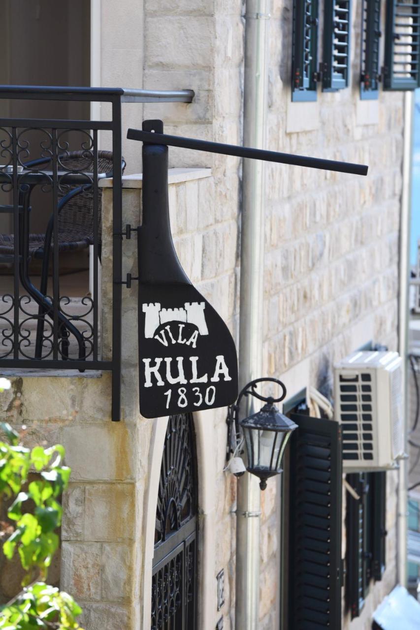 Vila Kula 1830 Apartments Herceg Novi Exteriér fotografie